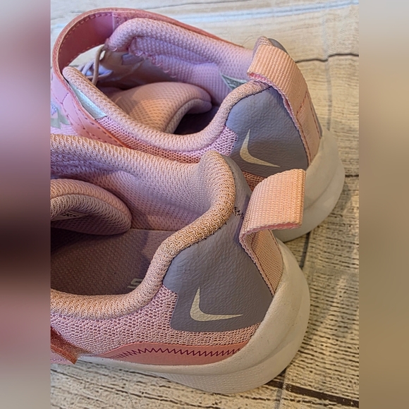 Skechers Microspec Max Pink Big Girl's Size 1 No Tie Laces - Picture 4 of 11